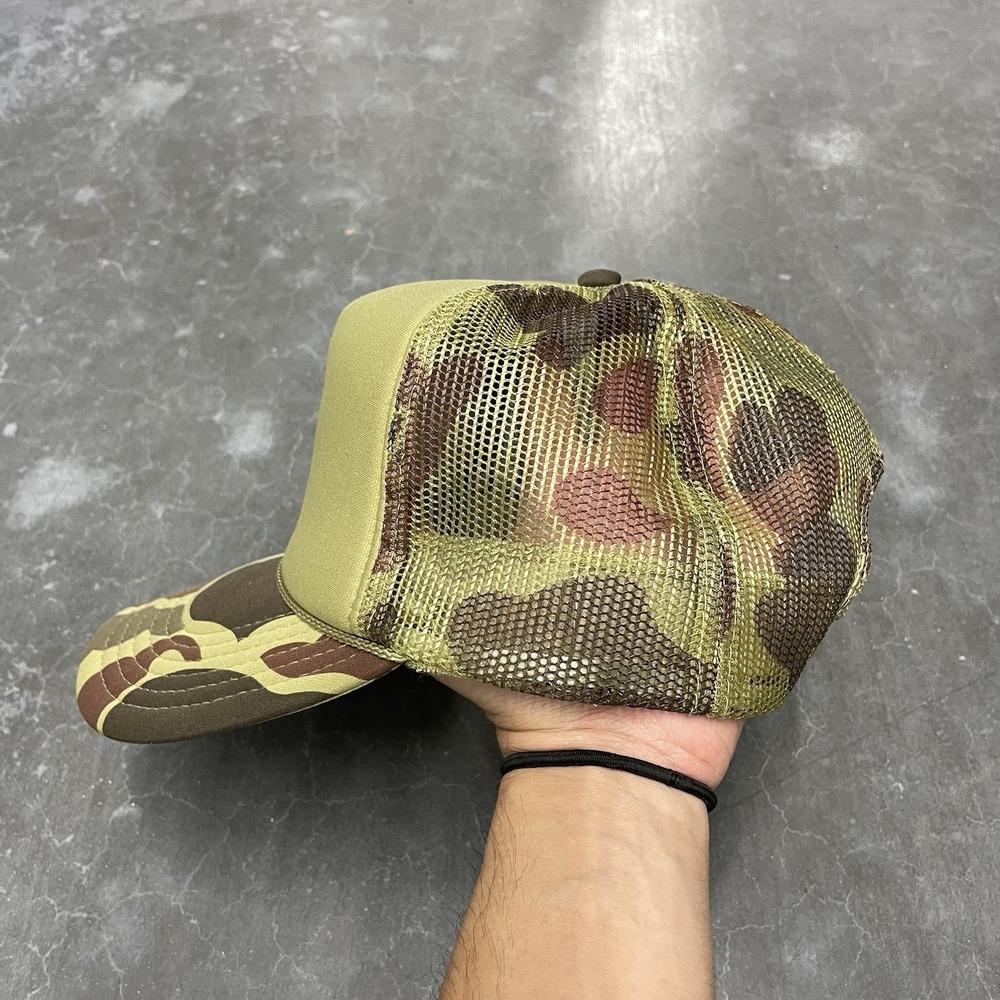 Stevenson Ranch Hat Cap Duck Camo Snapback Mesh Trucker Not My First Rodeo - Picture 3 of 6